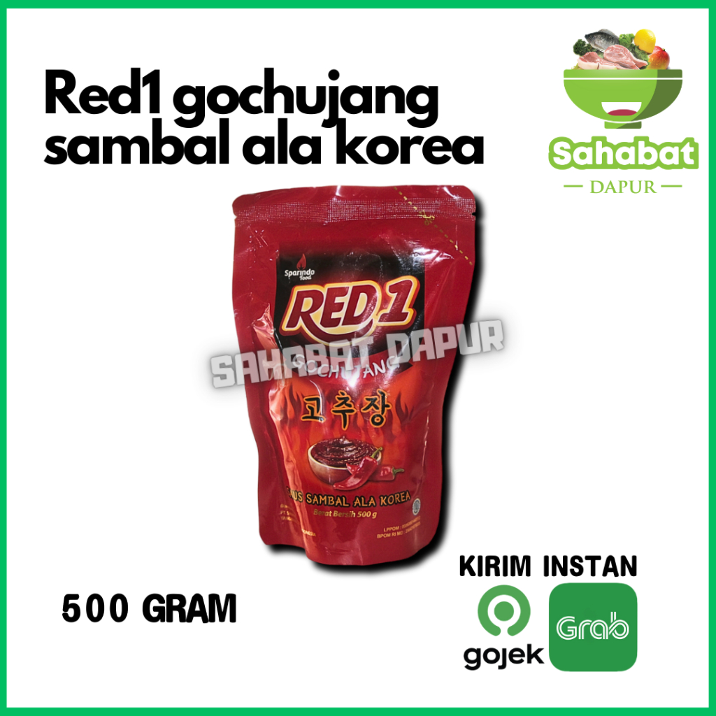 

Red1 Gochujang / Saus Sambal Ala korea 500gr