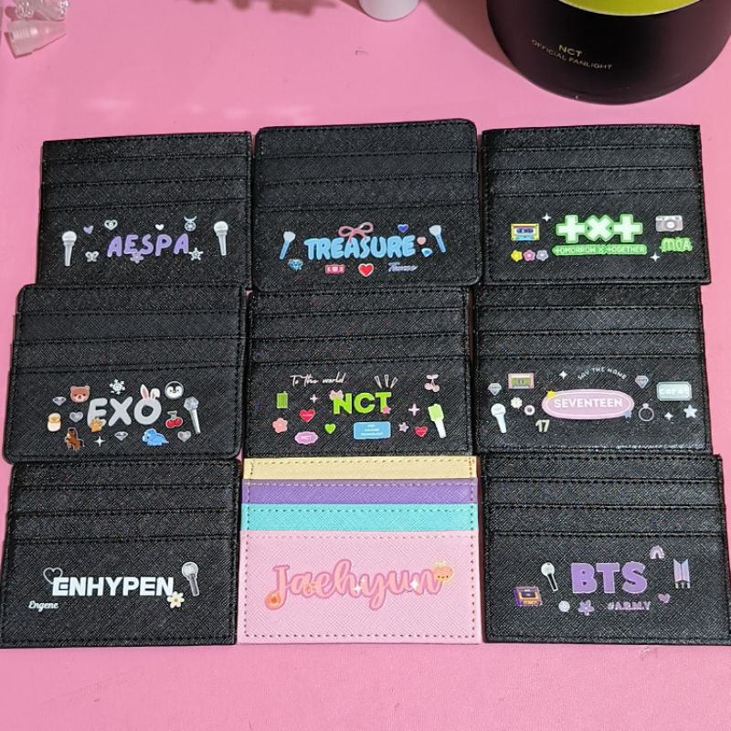 Card Wallet Card holder NCT BTS enhypen txt exo treasure seventeen aespa card holder tempat kartu do
