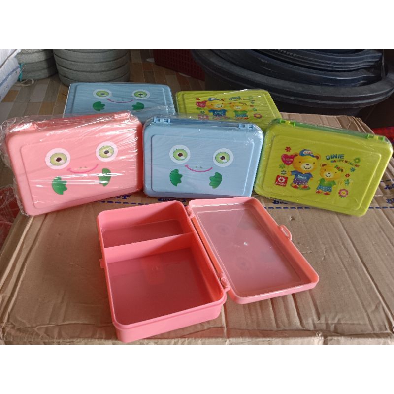 5100 - Sunlife Kotak Makan Sally Bekal Anak Souvenir Ulang Tahun Anak / kotak nasi sunlife sally / t