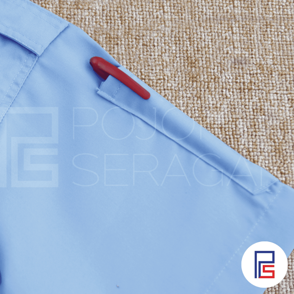 Baju Kemeja Pdh Baju Seragam Pdh Baju Asn Seragam Pemda Pdh Biru Muda Lengan Pendek Tbk