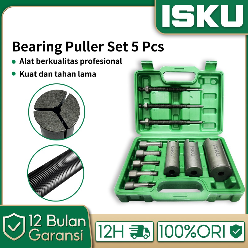 ISKU Treker Bearing Puller Set 5 Pcs CVT Treker Grip On Treker Bearing Puller Set