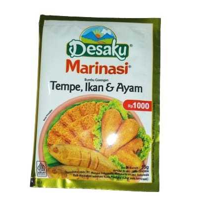 

1 RENCENG DESAKU Marinasi Bumbu Tempe Ikan dan Ayam 15 gr Bumbu Gorengan