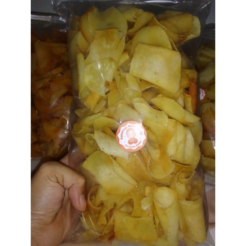 

Keripik Singkong 1 kg 30 ribuan 4 bungkus !!! Gurih dan renyah promo gratis ongkir