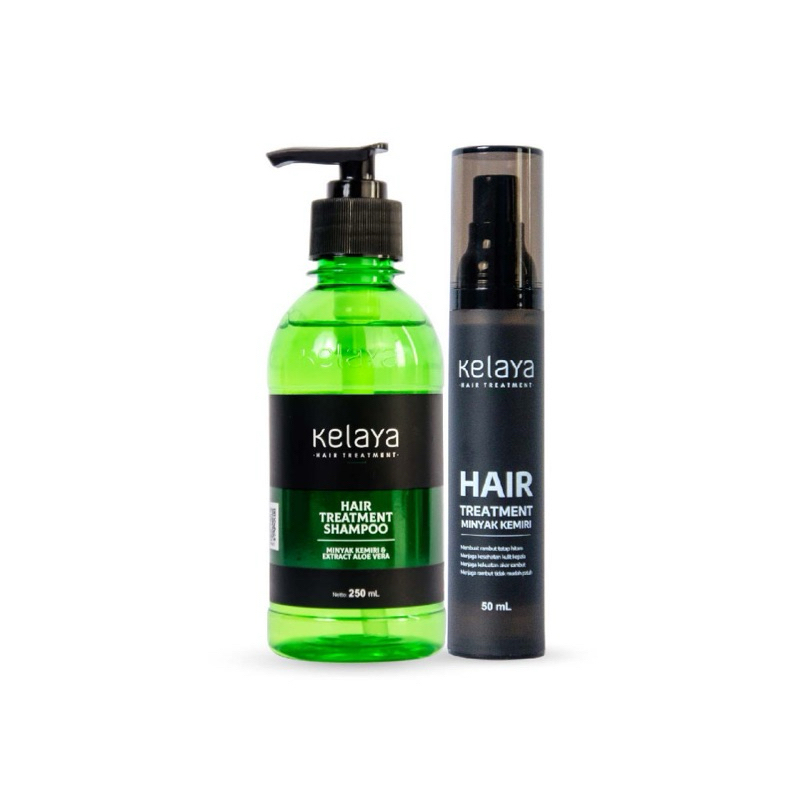 [YUSANA GROSIR 100% ORIGINAL] Kelaya Hair treatment shampo 250ml | kelaya minyak kemiri 50ml | kelay