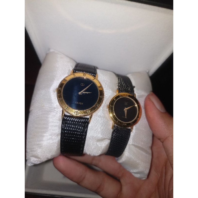 jam tangan Gucci original couple