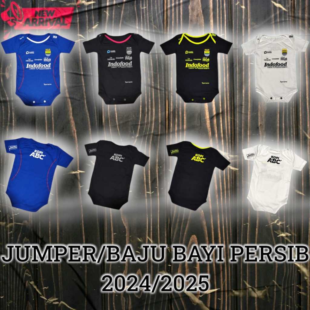 DISKON BESAR Baju bayi jumper Anak persib 2024 terbaru pria wanita