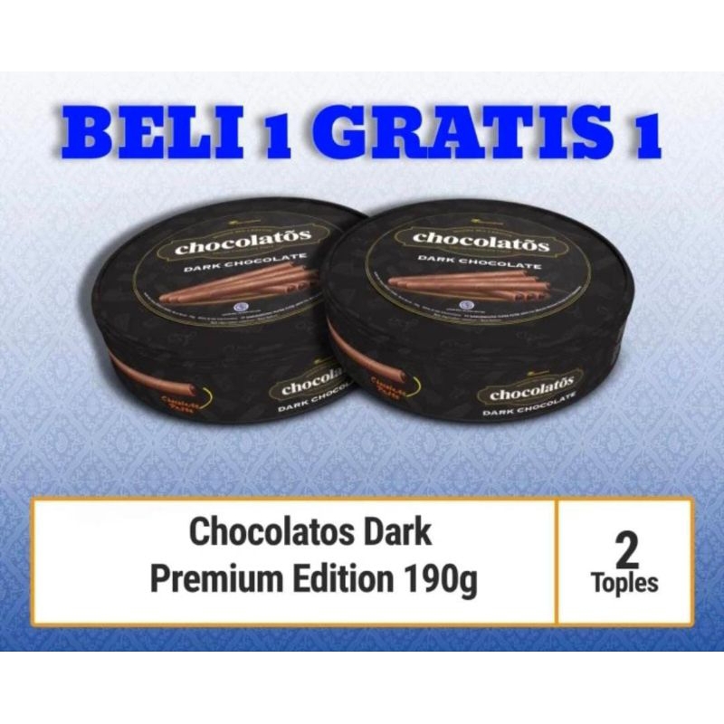 

Chocolatos Dark Chocolate 190gr × 2pcs