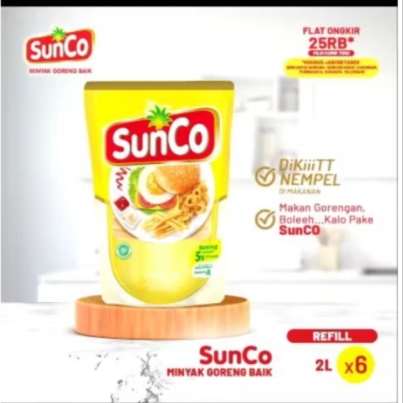 

TERMURAH Minyak goreng Sunco 2 Liter