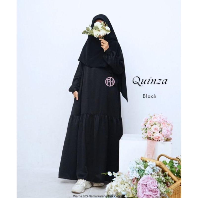 Gamis Quinza Pelangi hijab