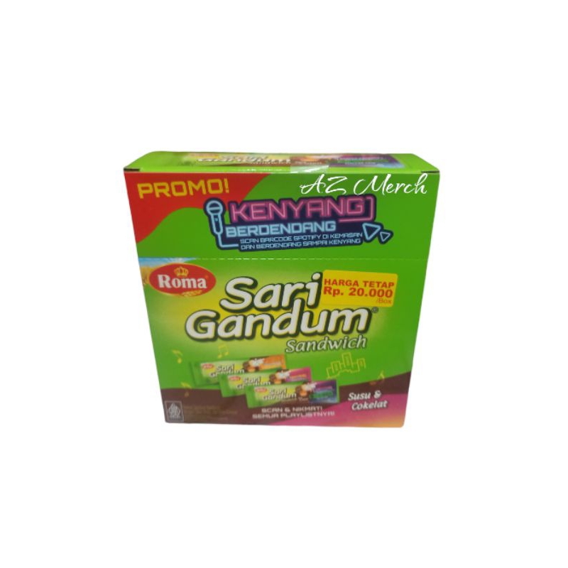 

Sari Gandum Biskuit Coklat 1 Dus isi 12pcs