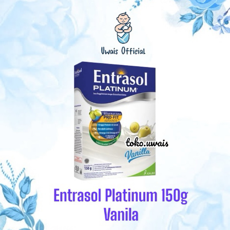 

ENTRASOL PLATINUM VANILLA 150g | MOHON BACA DESKRIPSI PRODUK