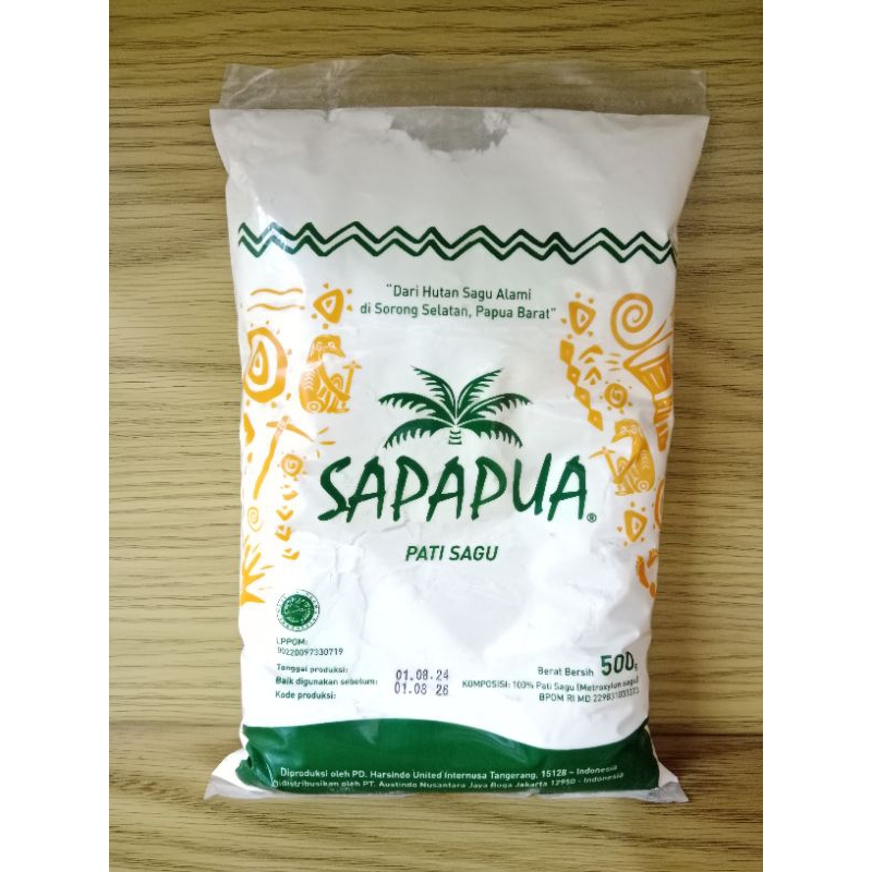 

SAPAPUA - Tepung Sagu dari Papua - 500gr