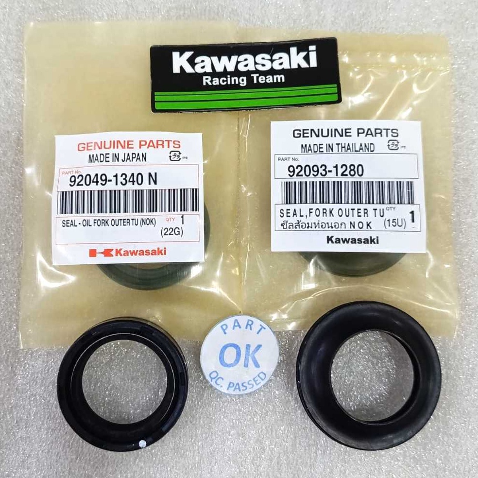 Banyak Dipakai Seal Oil Sil As Shock Depan NINJA 15 R SS RR 2 Tak KLX 15 S L Non USD Original KAWASA