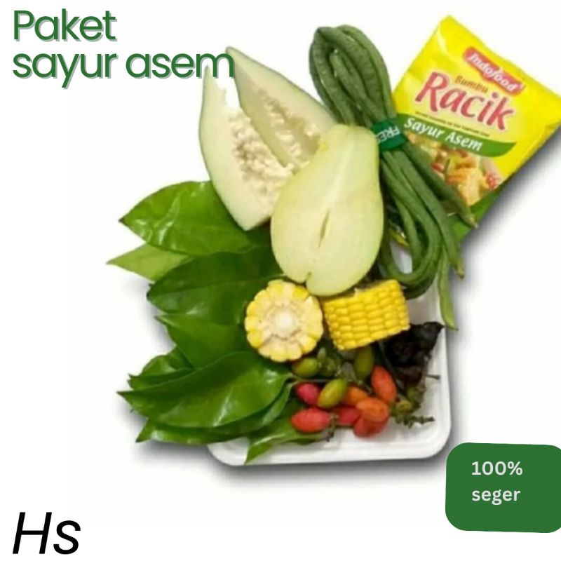 

paket bahan sayur asem