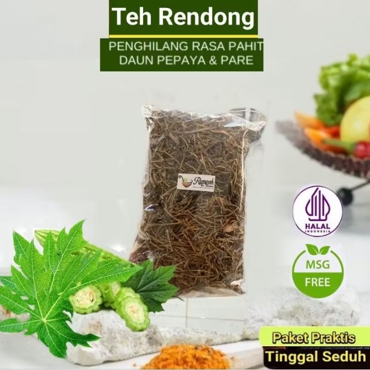 

Teh Rendong Penghilang Rasa Pahit Daun Pepaya Dan pare Ampuh