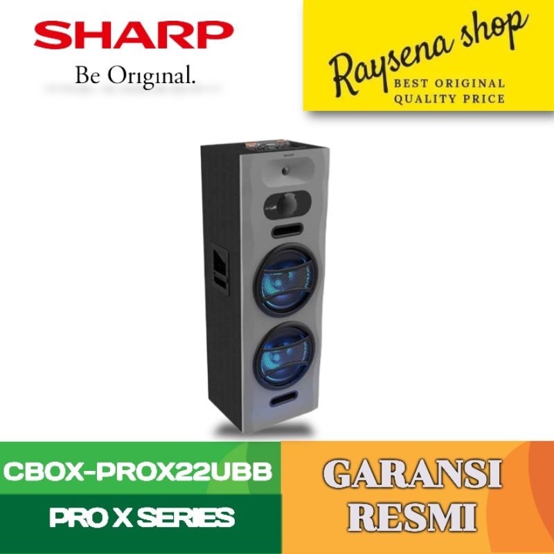 SHARP SPEAKER AKTIF PRO X SERIES CBOX-PROX22UBB
