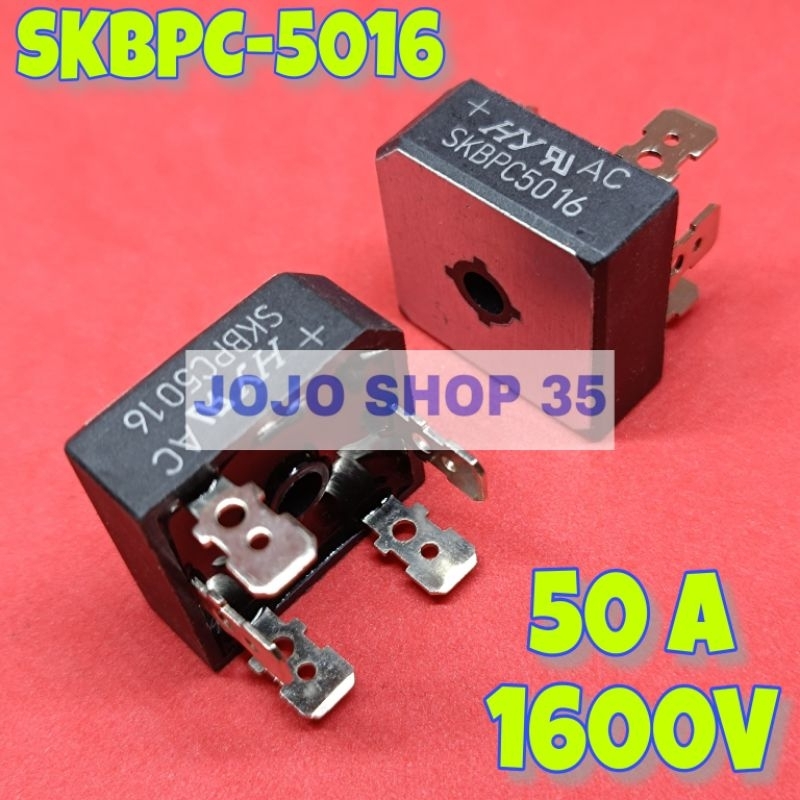 1pc DIODA BRIDGE SKBPC5016 dioda kiprok skbpc5016 50 amper 1600volt diode 50A 1600V 3 phase Dioda Di