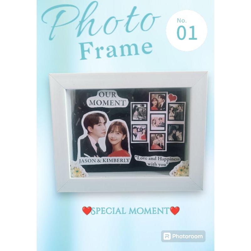 SCARF 3D KADO BINGKAI FOTO FRAME 3D SCRAP BINGKAI FOTO UNIK KADO ANNIVERSARY KADO WEDDING ULANGTAHUN