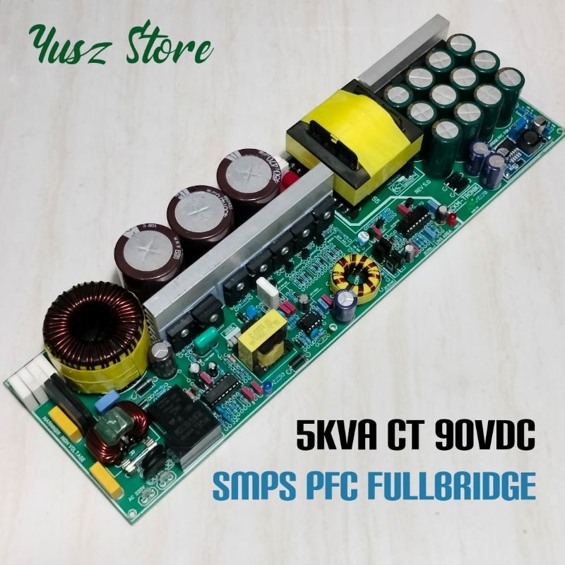 SMPS Fullbridge PFC 6KW CT 90V 6000 watt 6kVA for Audio Amplifier