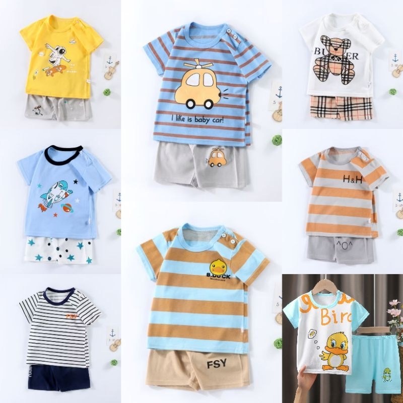 SETELAN ANAK IMPORT BAJU HARIAN ANAK LAKI LAKI PAKAIAN ANAK BAYI