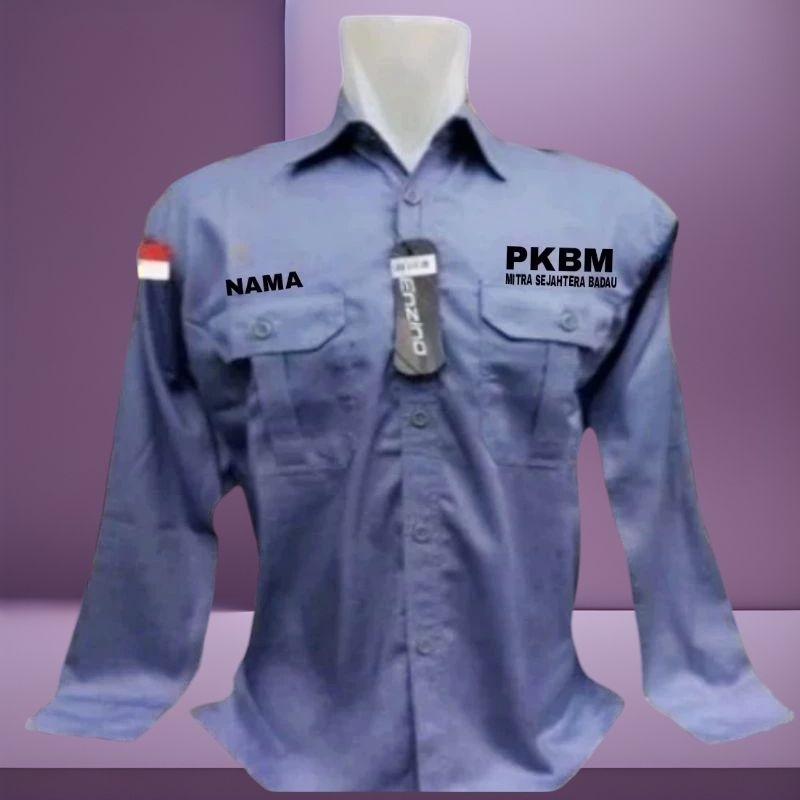 Kemeja Kerja Seragam Kerja Baju Pdh PKBM