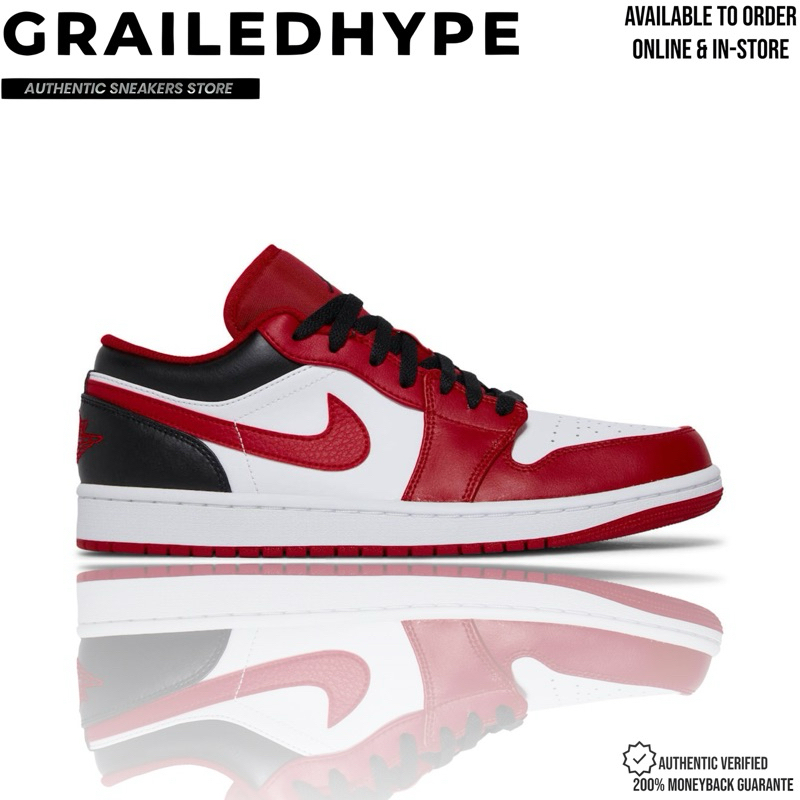 Air Jordan 1 Low Bulls (100% Original)