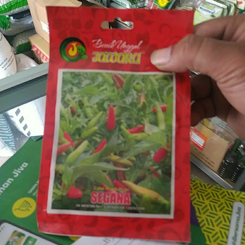 

Cabe rawit hijau SEGANA 10 gr