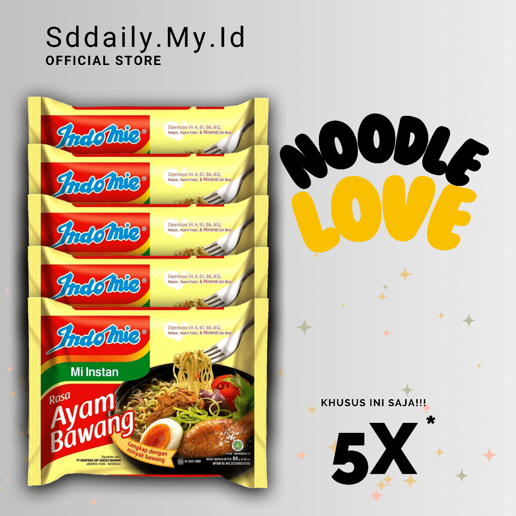 

Indomie Kuah Ayam Bawang 5 Pcs: Paket Hemat, Rasa Istimewa!