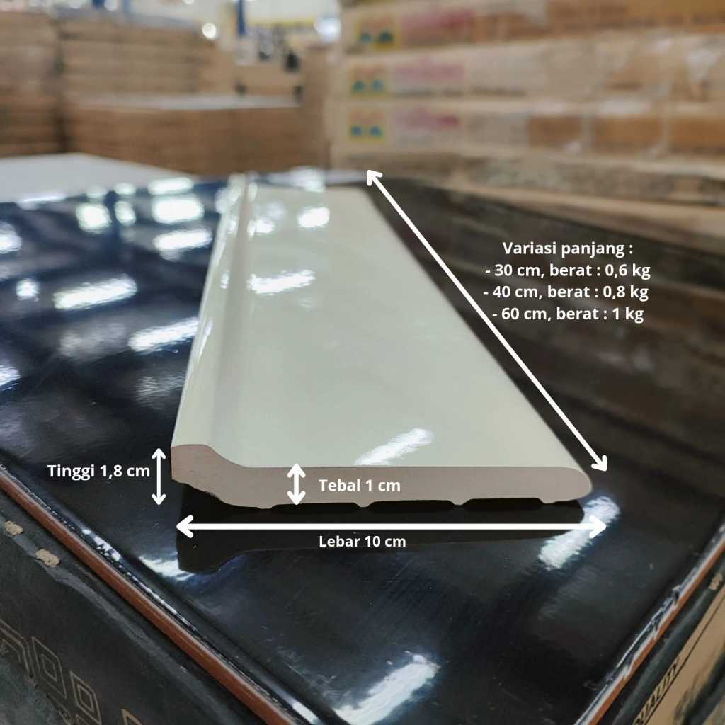 Plint Keramik Granite Granit / HOSPITAL PLINT /Plint untuk rumah sakit dan rumah 10x30 10x40 10x60