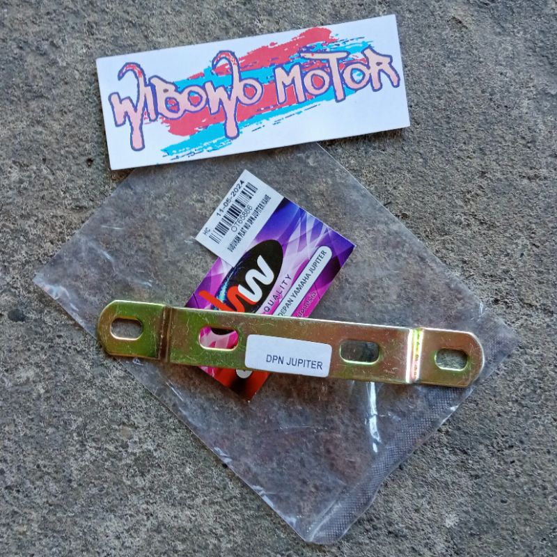 DUDUKAN PLAT NOMER DEPAN JUPITER MIO VEGA FIZR - PANGKON BRACKET BRAKET PELAT NOMOR NOPOL (BESI)