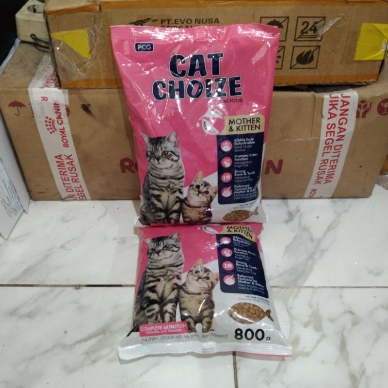 CAT CHOIZE MOTHER & KITTEN MILK PLUS KEMASAN 800GR