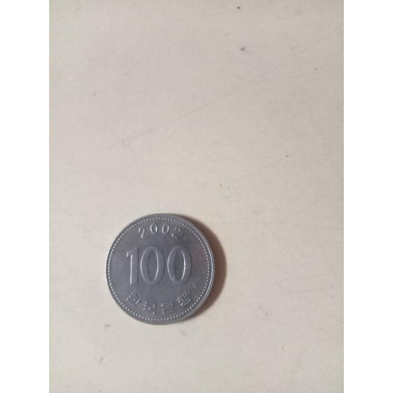 koin 100 yen 2002