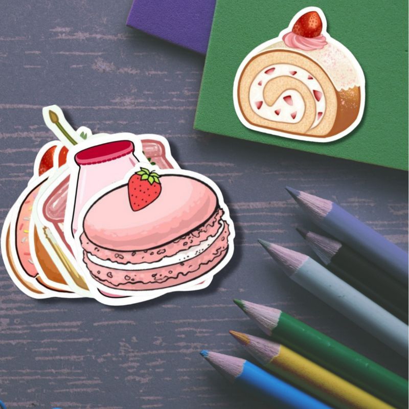 

stiker snack 1 pack : 50 pcs