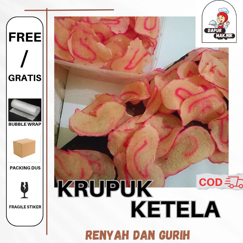 

[500gr] krupuk singkok / krupuk ketela (mentah)