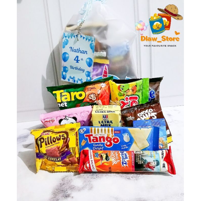 

Snack Ulang Tahun Bingkisan Snack Ulang Tahun Hampers Termurah