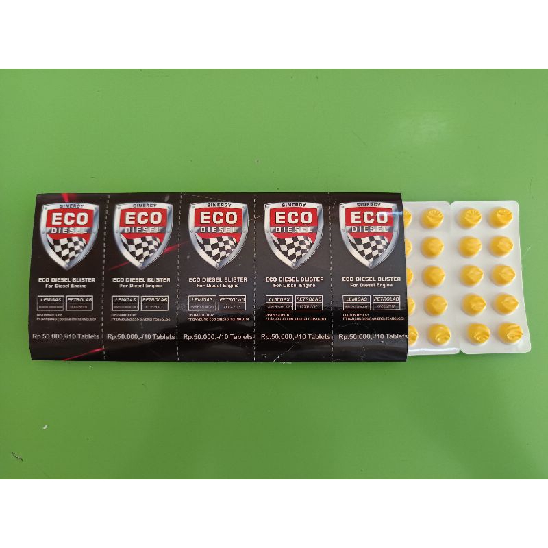 Eco Diesel Blister 100  % Original (10 pcs)