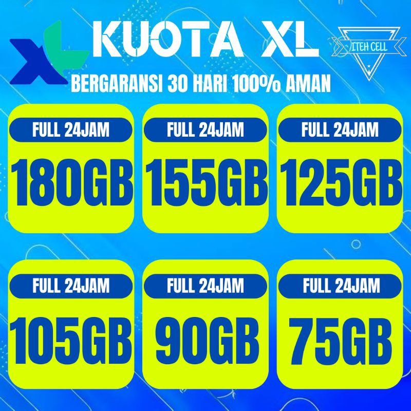 PAKET DATA INTERNET XL COMBO FLEX MINI COMBO XTRA FULL