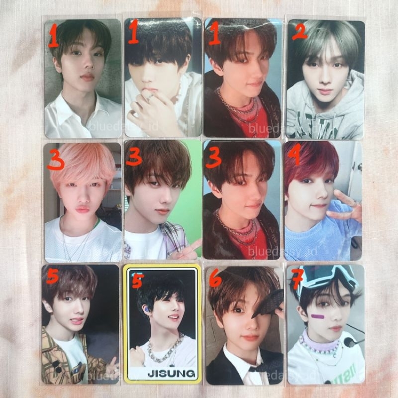 PHOTOCARD JISUNG NCT DREAM STARRY JUMATAN LD AGIT NOOT NOOT SPECIAL MAGAZINE TDS2 KOLBUK SG24