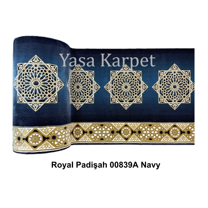 Karpet Masjid Turki Tebal 22mm Royal Padisah Meteran / Karpet Sajadah
