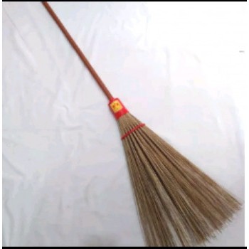 Sapu Lidi Taman Gagang kayu/ Sapu Lidi Gagang Kayu Super