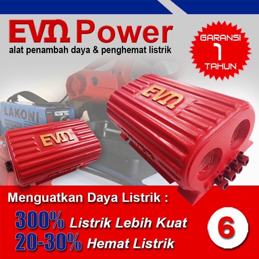 Alat Penambah Daya Listrik SUPER POWER 6 Ampere (1300va)