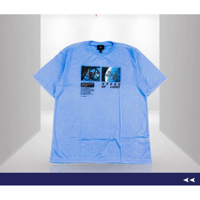 TShirt H&M unisex Kaos wanita HnM original kaos pria HnM original