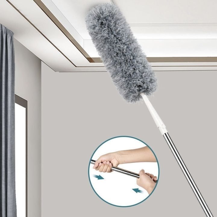 Sapu Sawang Plafon Panjang/Kemoceng Panjang Pembersih Langit Rumah/Kemoceng Fleksibel /Kemoceng