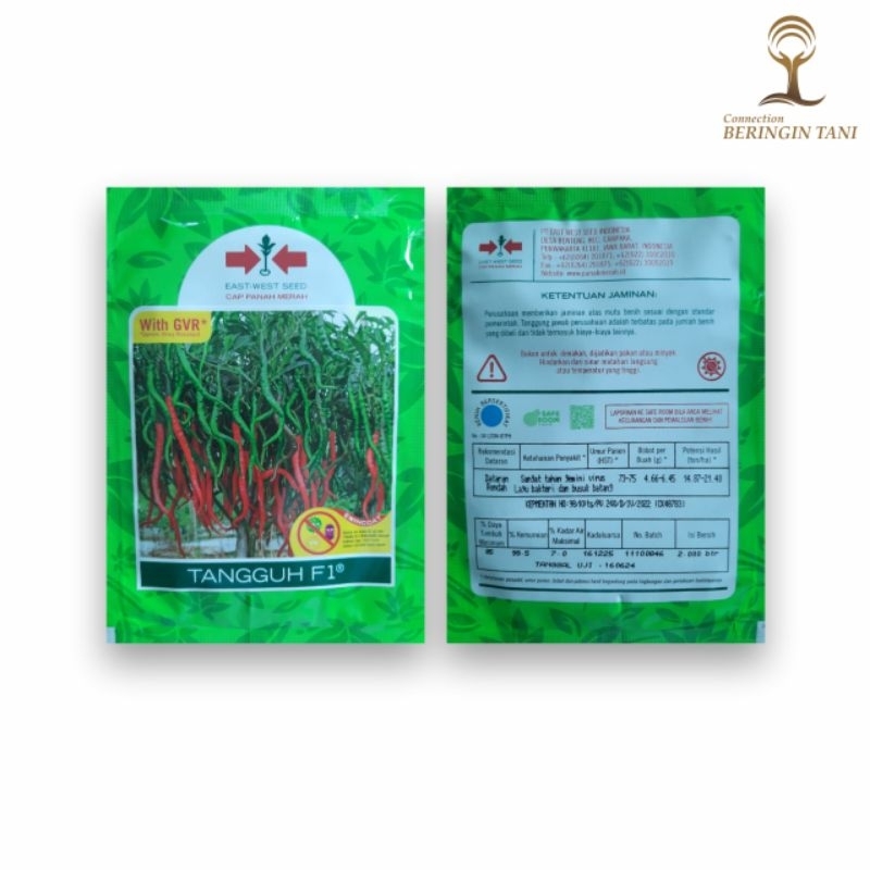 Benih cabe Keriting TANGGUH F1 isi 2000 biji