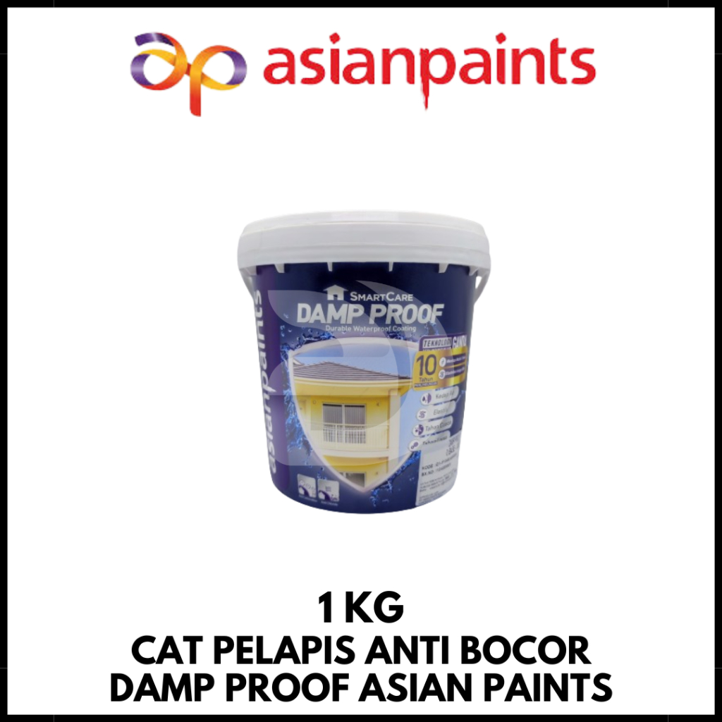Cat Pelapis Anti Bocor Damp Proof Asian Paints 1Kg