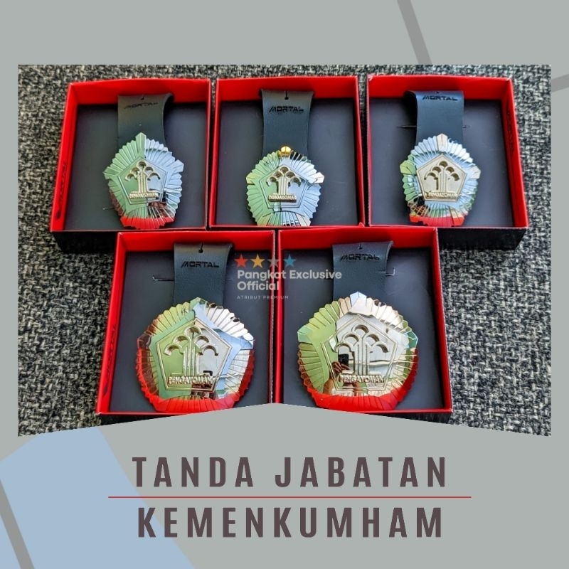 TANDA JABATAN KEMENKUMHAM ESELON MORTAL - TANDA JABATAN KUMHAM