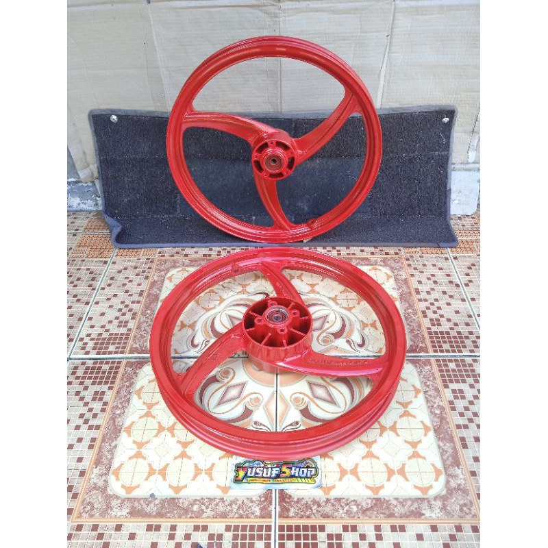 velg wtc japan supra x 100 supra fit sonic 125 novadash double disc