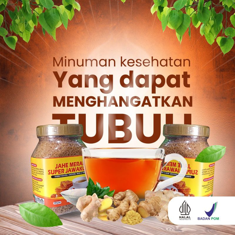 

Minuman Kesehatan Jahe Merah Super Jawaku 77 1kg Meningkatkan Stamina