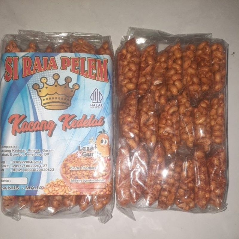 

SI RAJA PELEM | KACANG KEDELAI | KRIPIK SINGKONG (1 pack isi 20 pcs)