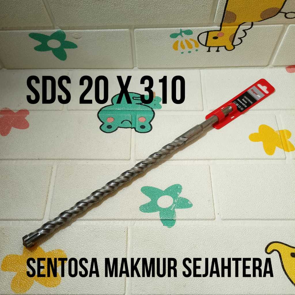 20x310 Mata Bor SDS Plus 20mm x 310 mm Mata Bor Beton 20mm x 310mm Mata Bor Colok